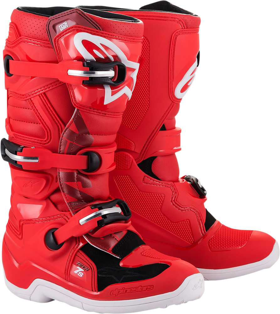 Alpinestars 2015017-30-8 Tech 7S Boots 8 Red