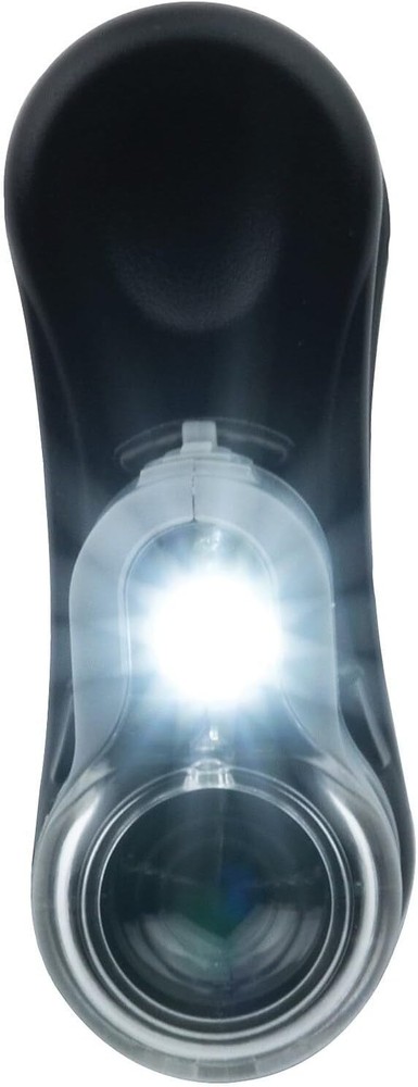 20x LED Lighted Pocket Microscope with Universal Smartphone Digiscoping Adapter