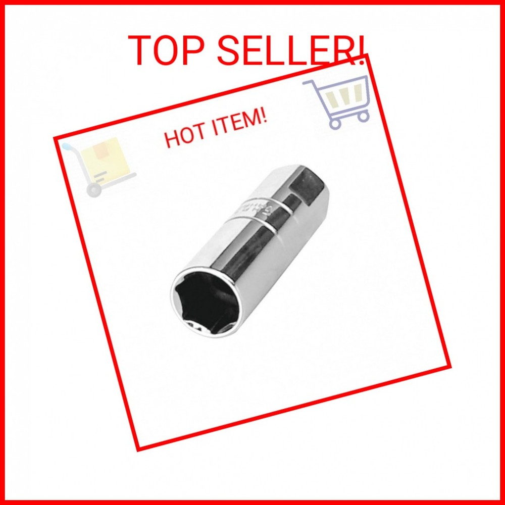 Performance Tool W38170 3/8-Inch Drive 9/16-Inch Spark Plug Socket