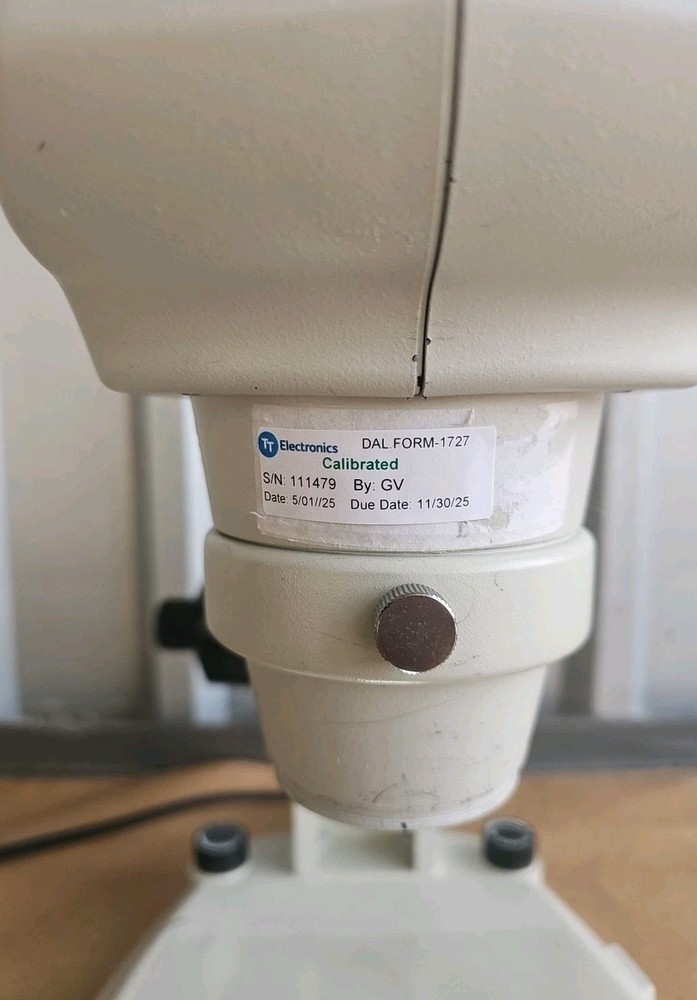 Unitron Z850 Stereo Microscope and Pole Stand with LED And Ring Light Attachment