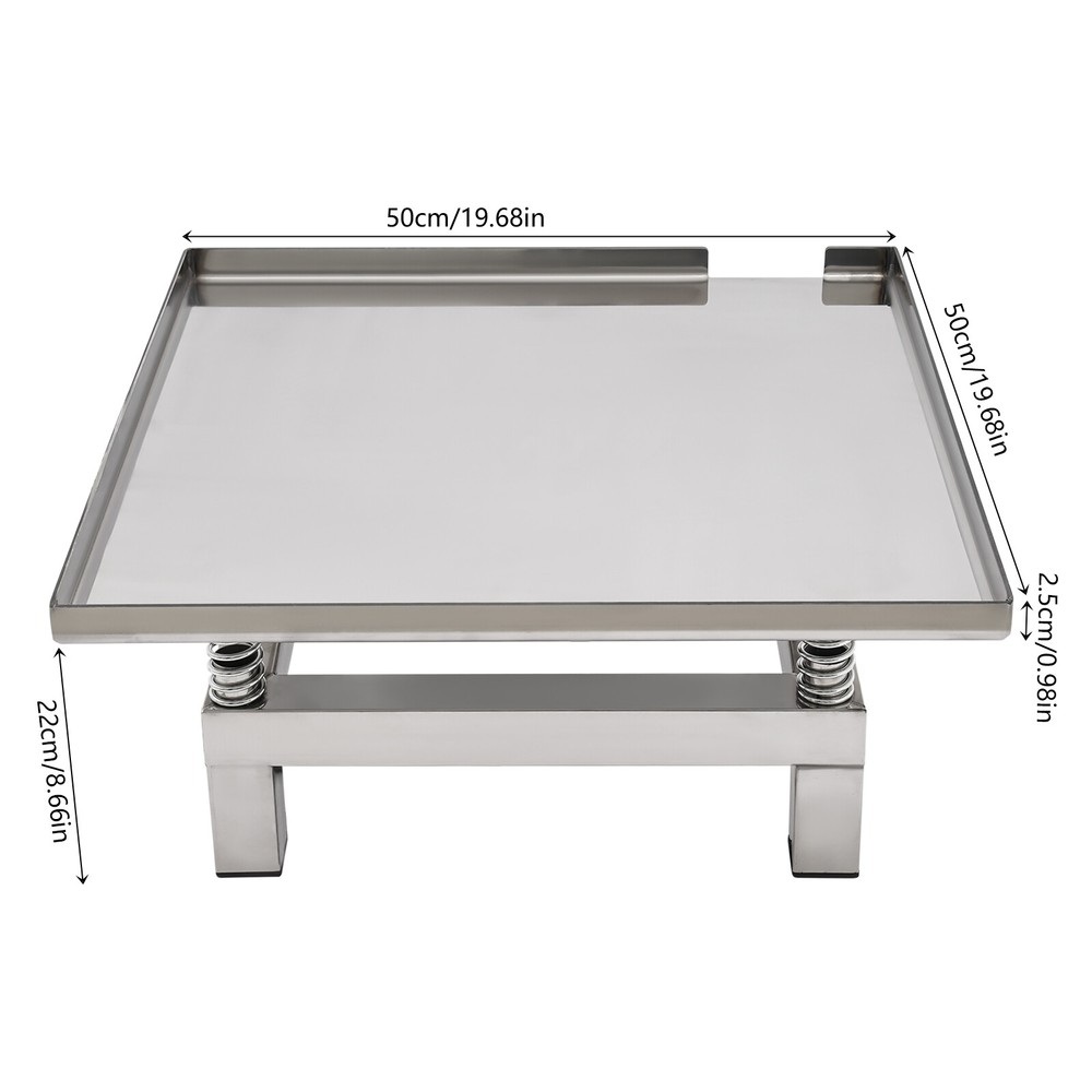 Small Concrete Vibration Table Vibrating Test Bench compactor Platform 120W