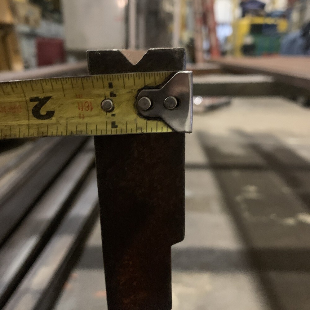 126” Bottom V Die Used Press Brake Tooling