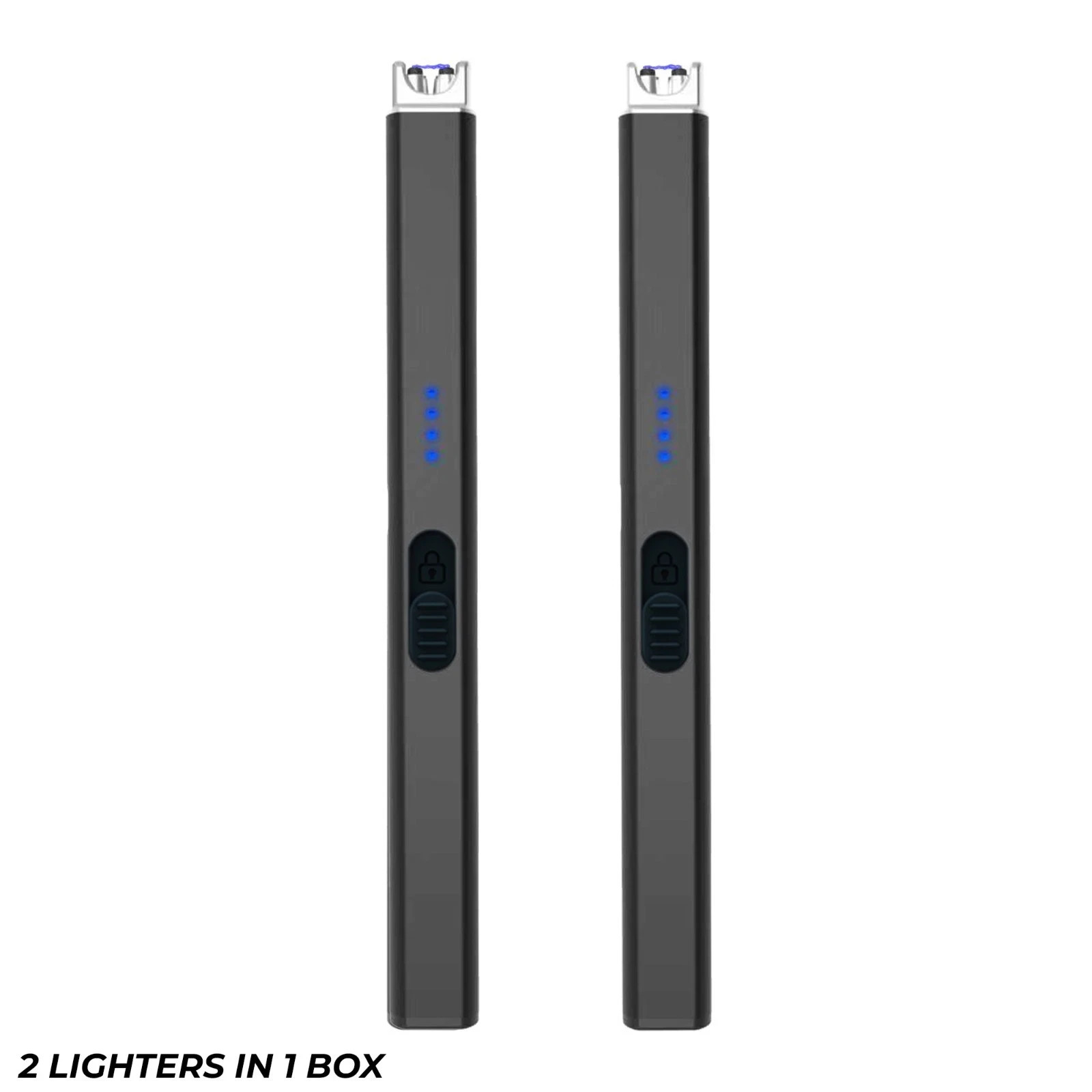 FIGHTSENSE (2PC) Electric Candle Lighter USB Rechargeable Windproof Plasma