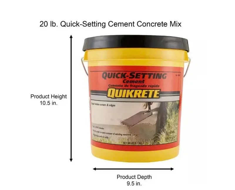 20 Lb. Quick-Setting Cement Concrete Mix