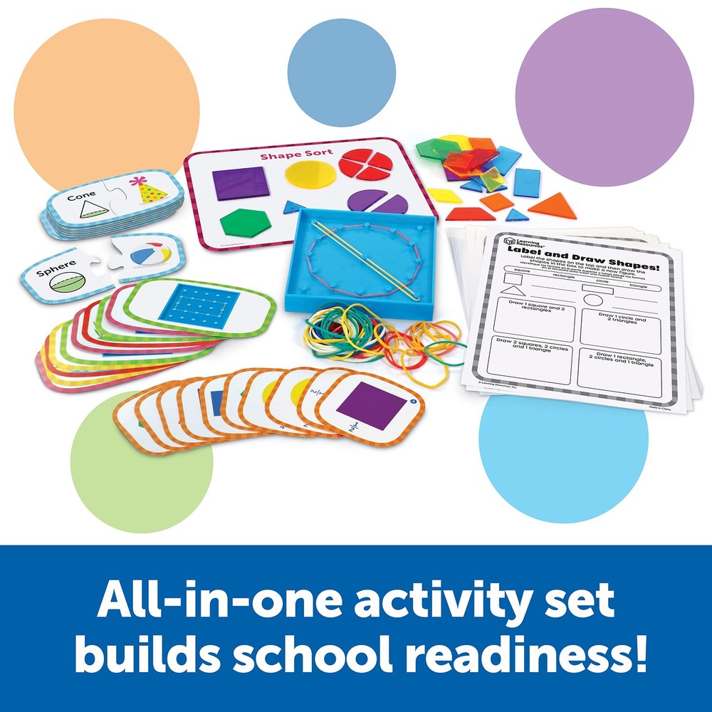 Skill Builders 1St Grade Geometry Activity Set Hands On Learning For Kids