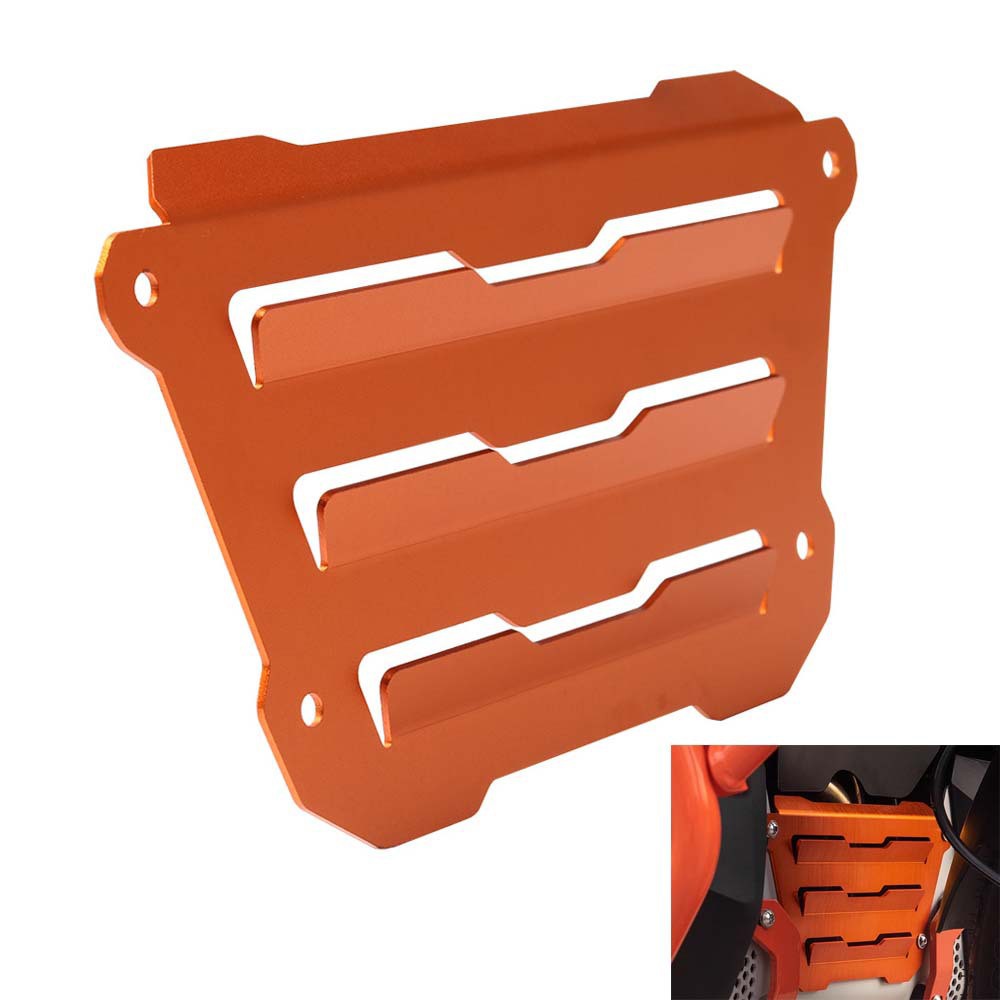 Motorcycle Skid Engine Plate Crap Flap Engine Guard Bashplate Cover Mud RHMP