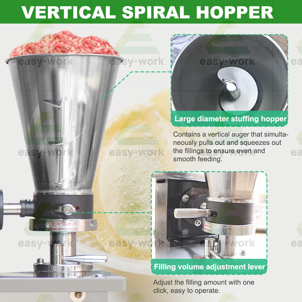 Commercial Automatic Dumpling Machine Electric Dumpling Wrapper Maker Restaurant