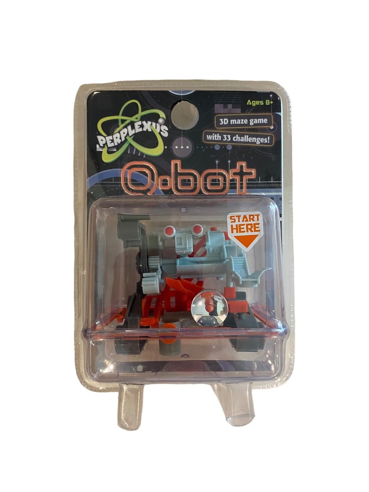 New Perplexus Q-Bot 3D Maze Game QBOT With 33 Challenges