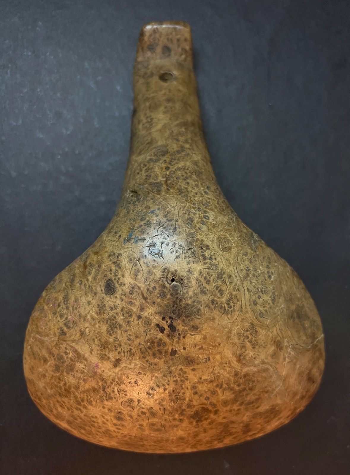 HAIDA-TLINGIT FEAST SPOON/LADLE Hand Made Antique Native American Burlwood Art