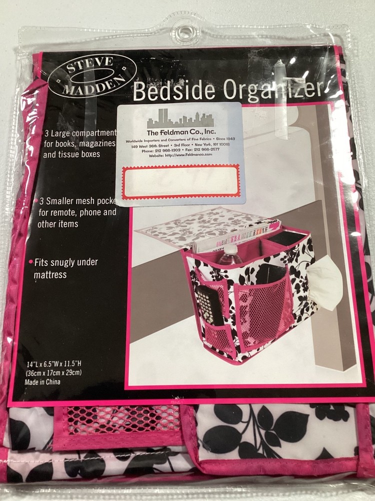 STEVE MADDEN BEDSIDE ORGANIZER