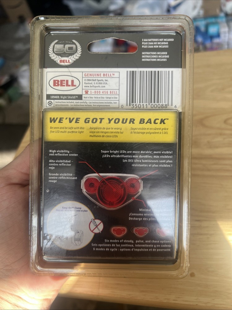Bell Night Shield Multi-Purpose Light - NEW& Sealed **