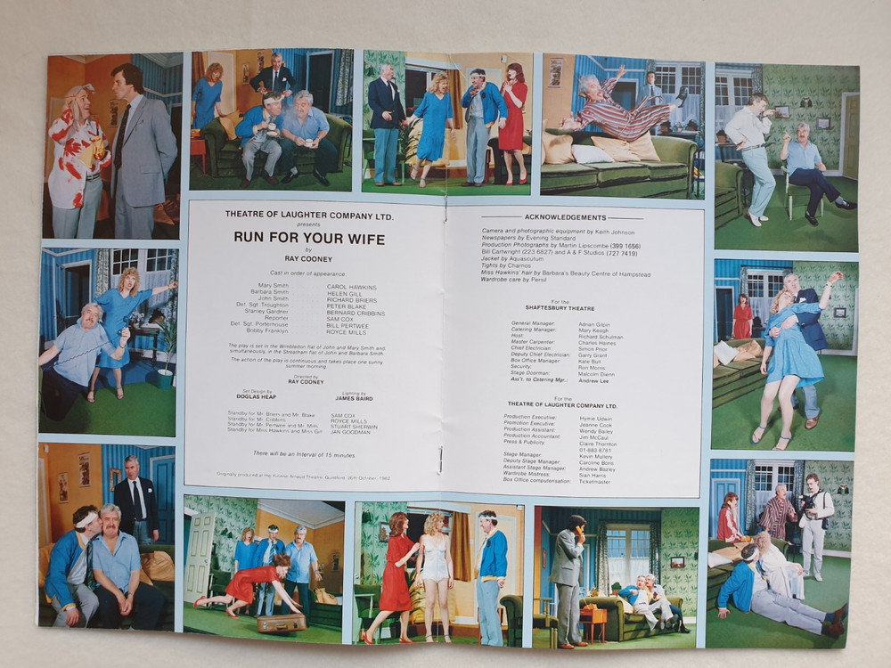 JOB LOT MUSICAL THEATRE PROGRAMMES