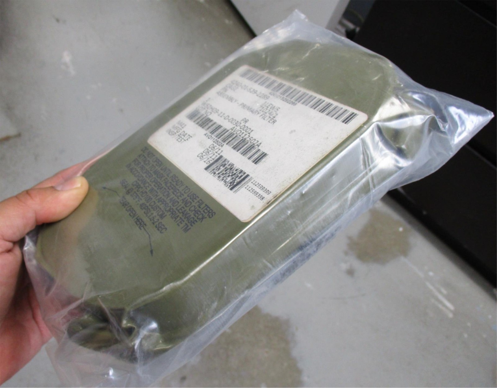 NOS in sealed pack Avon XM50/XM51 M50/M51 Gas Mask/Respirator Primary Filters