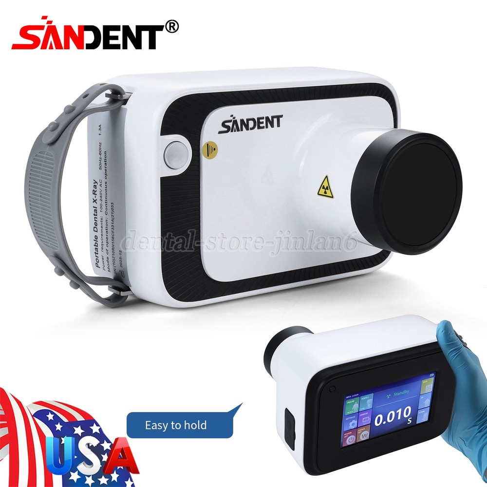 Dental Portable Handheld X-ray Machine with Scatter Shield Protective Ring Kit