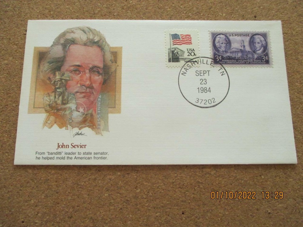 Tennessee: 6 Various First Day Covers