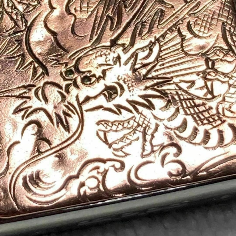 ZIPPO Lighter Dragon with Plate, 2019 Model