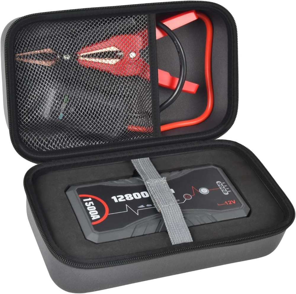 Durable Protective Case for NEXPOW 500A Jump Starter - Splashproof & Organizing