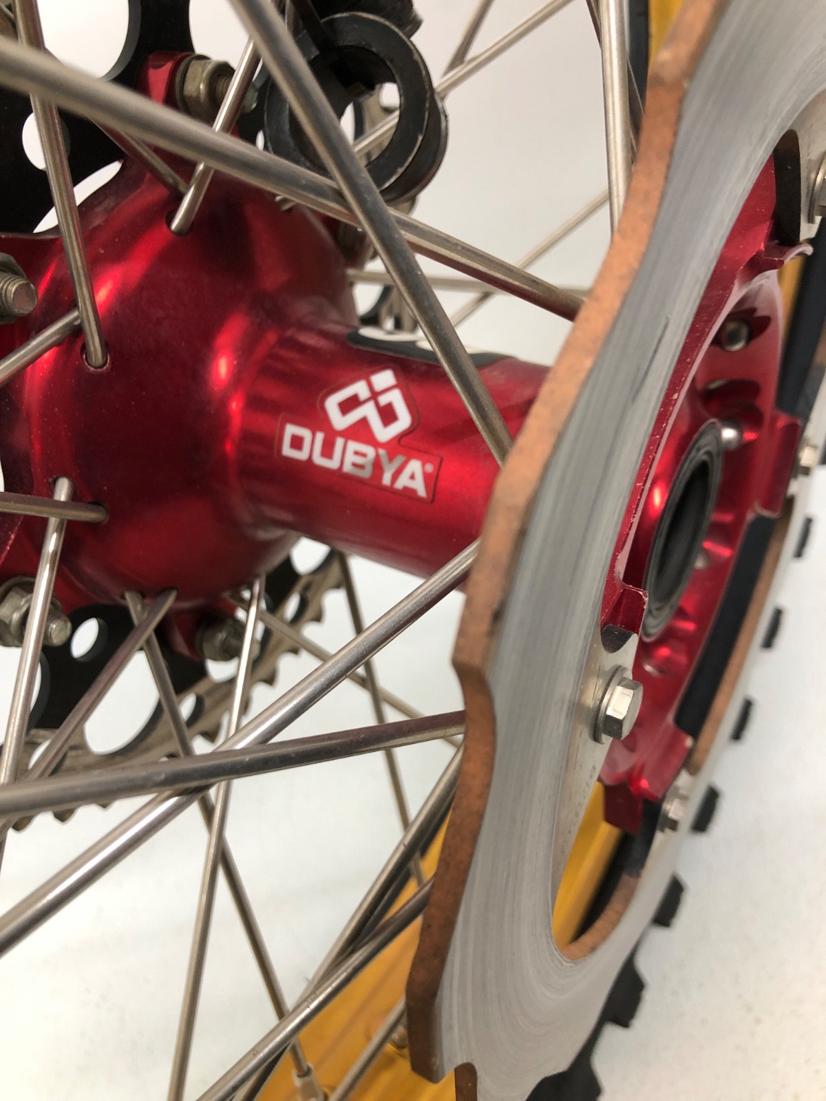 HAAN DUBYA TAKASAGO EXCEL HONDA CRF250R CRF450R FRONT & REAR WHEEL & TIRE RIM