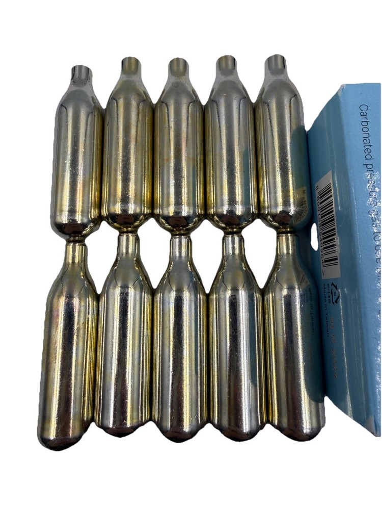 10PK  8 GRAM CO2 CARTRIDGES  MULTI-PURPOSE