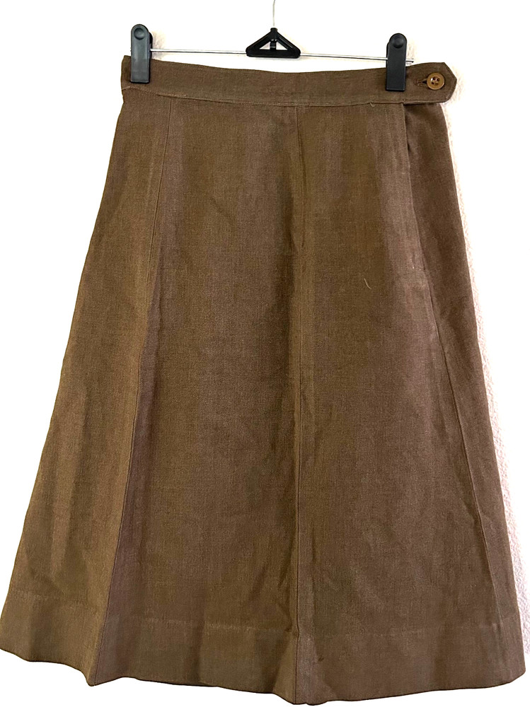 Rare WWII US Army WAC WAAC British Made Service Skirt