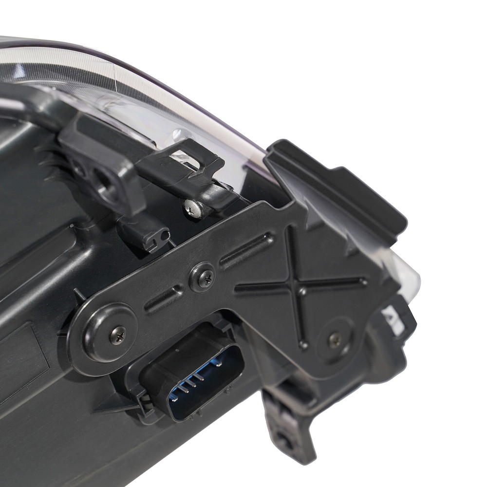 For 2008-2014 Cadillac CTS Halogen Upgrade Headlights Black Conversion Pair