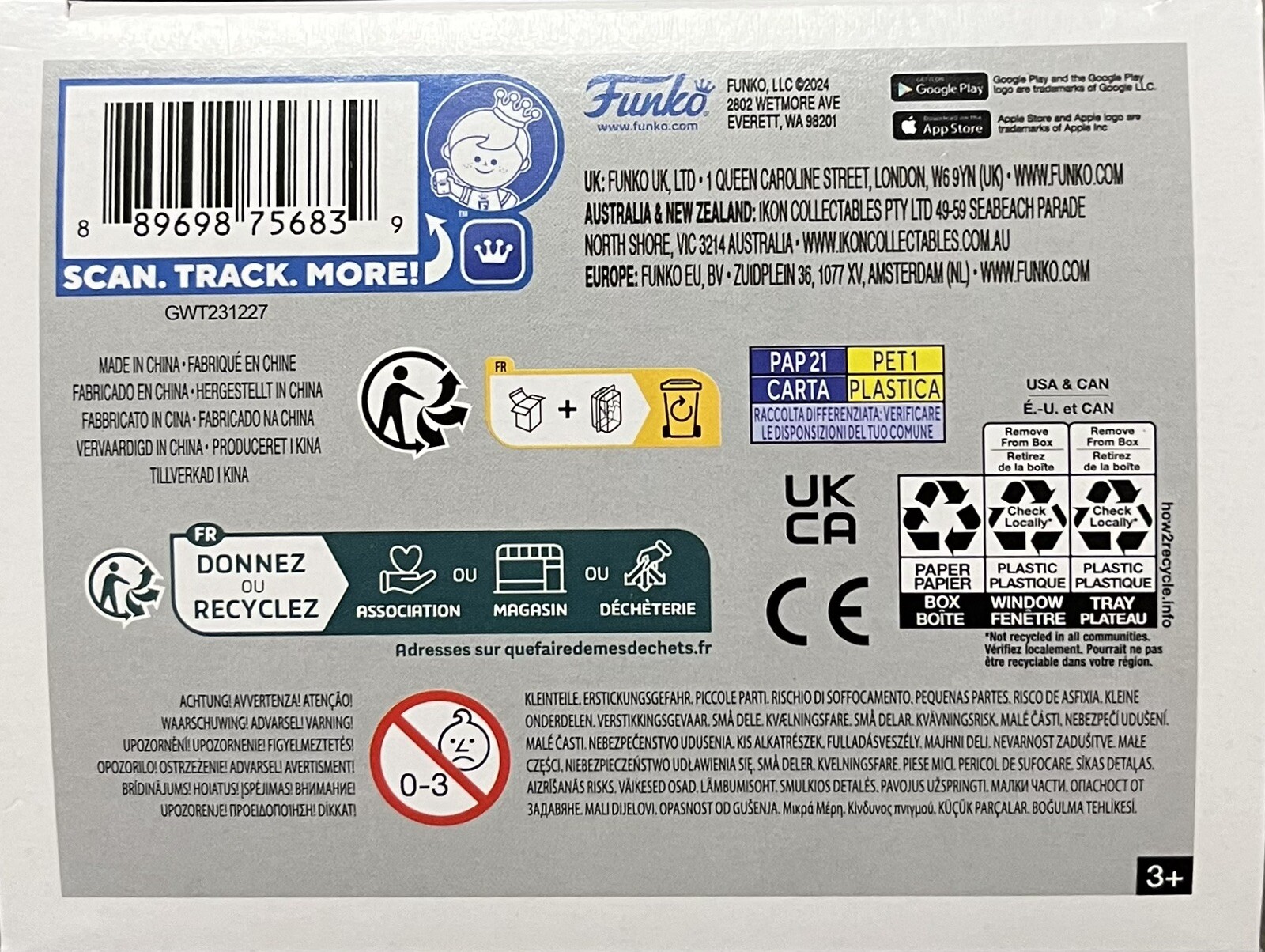 Dominic Chianese Signed Junior Soprano Funko Pop #1523 The Sopranos Beckett