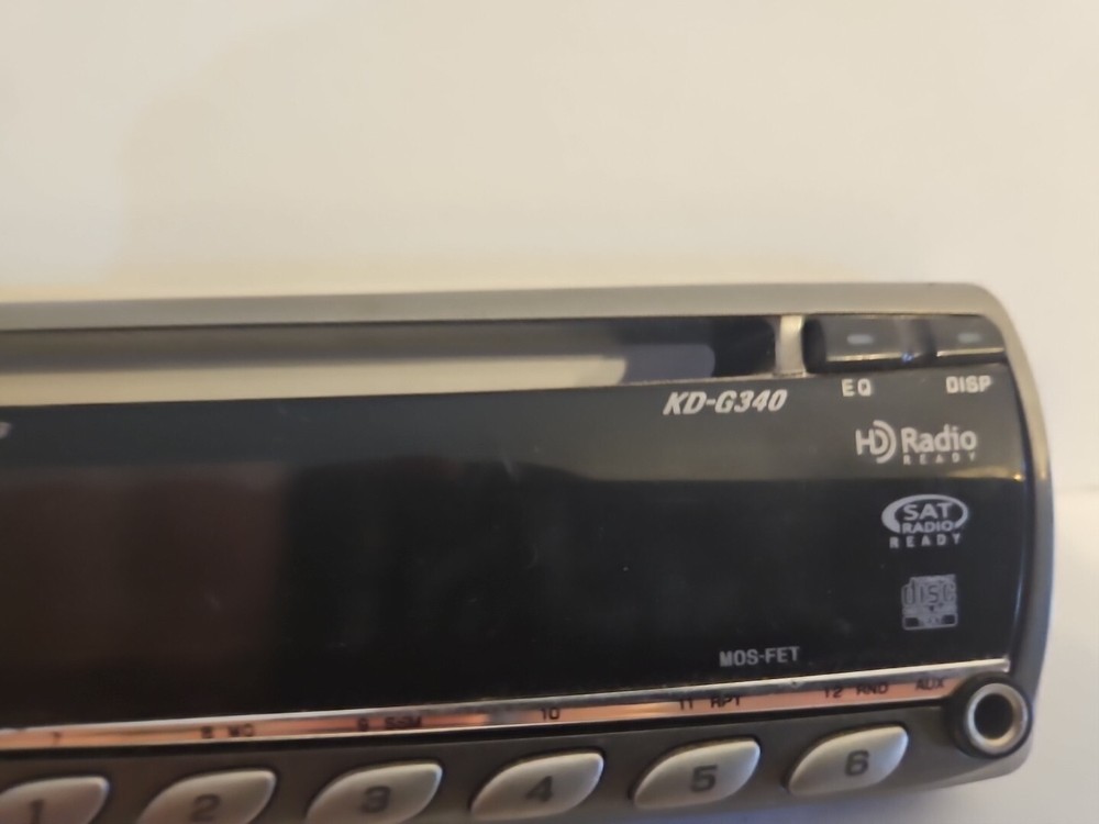 JVC KD-G340 Faceplate Only