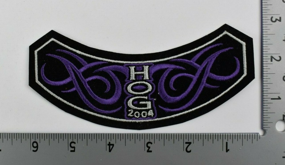 Harley Davidson Owners Group HOG Members 2004 Rocker Patch