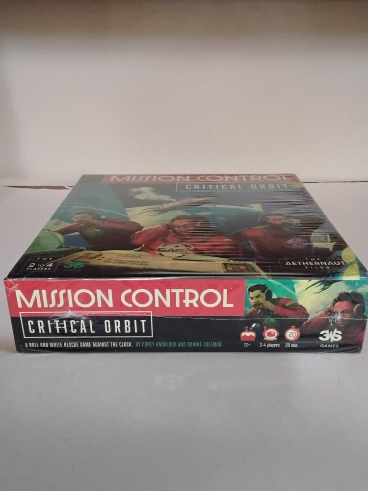 Mission Control Critical Orbit RPG New Sealed