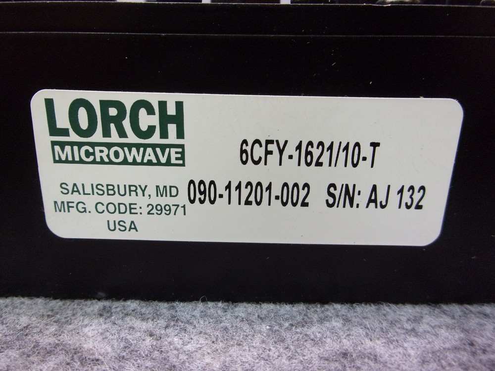 Aircell Lorch Microwave Filter P/N 090-11201-002 (New W/Test Data Sheet)