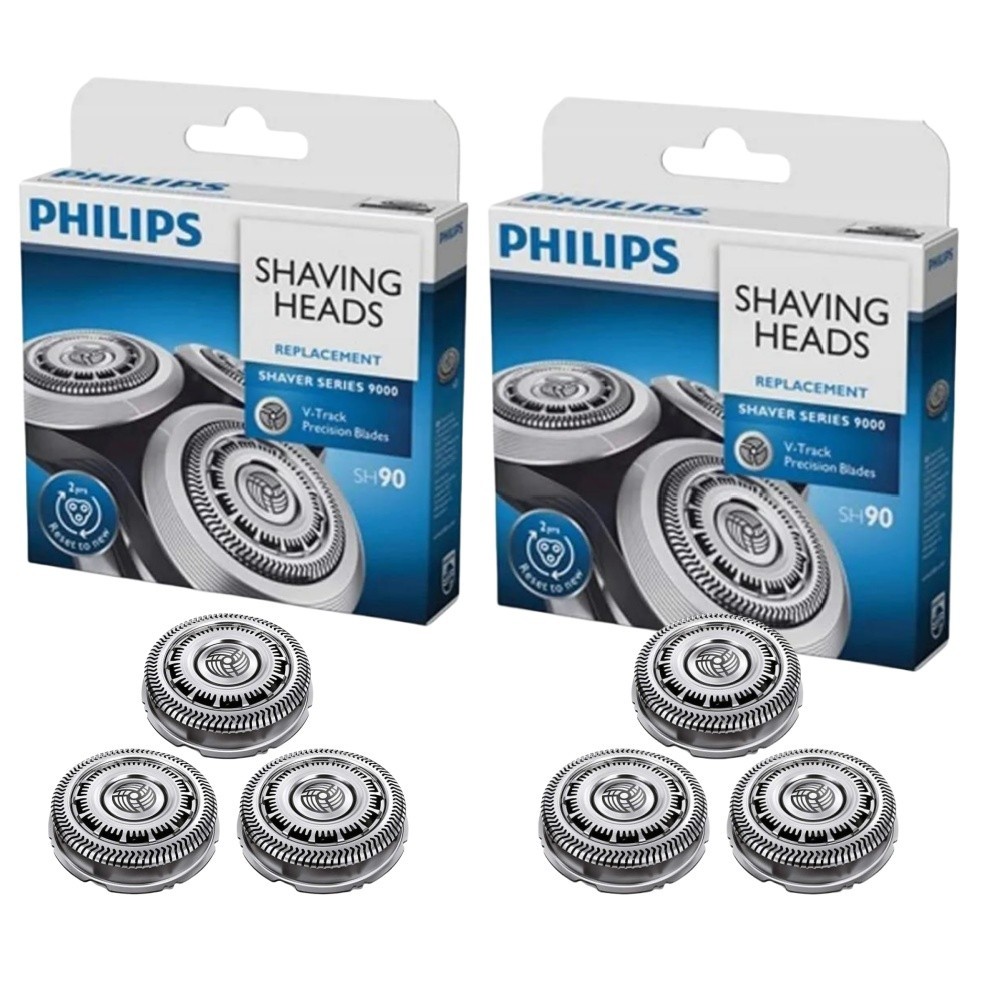 SH90 2pcs Philips Series 9000 Replacement Razor Razor Blade