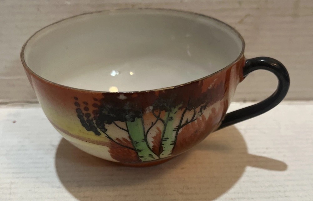 Rare Japan MCM Handpainted Cup