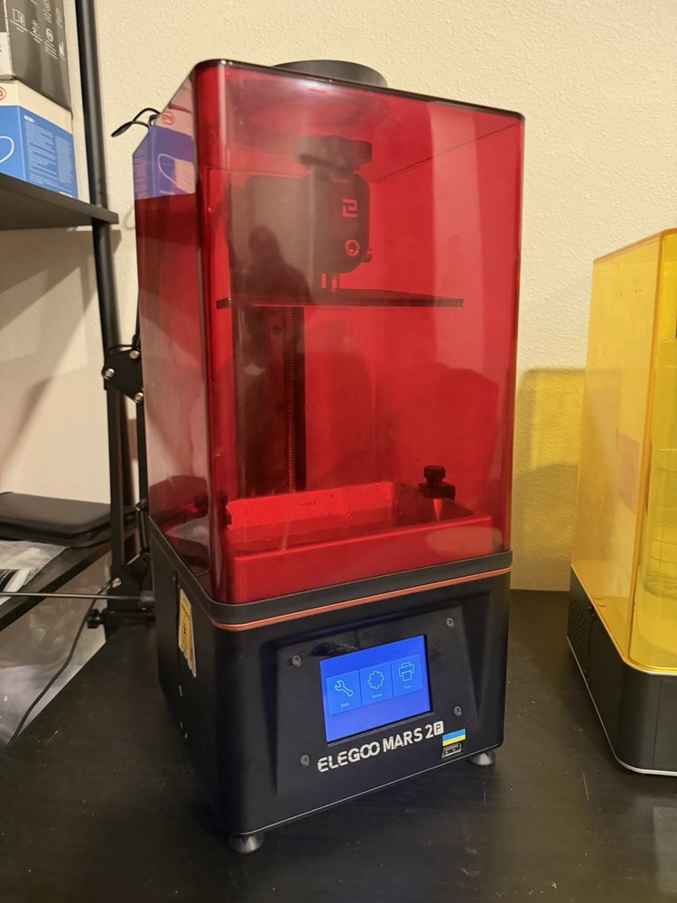 ELEGOO Mars 2 Pro LCD 3D Printer Touchscreen USB Mercury Plus Wash Cure Station