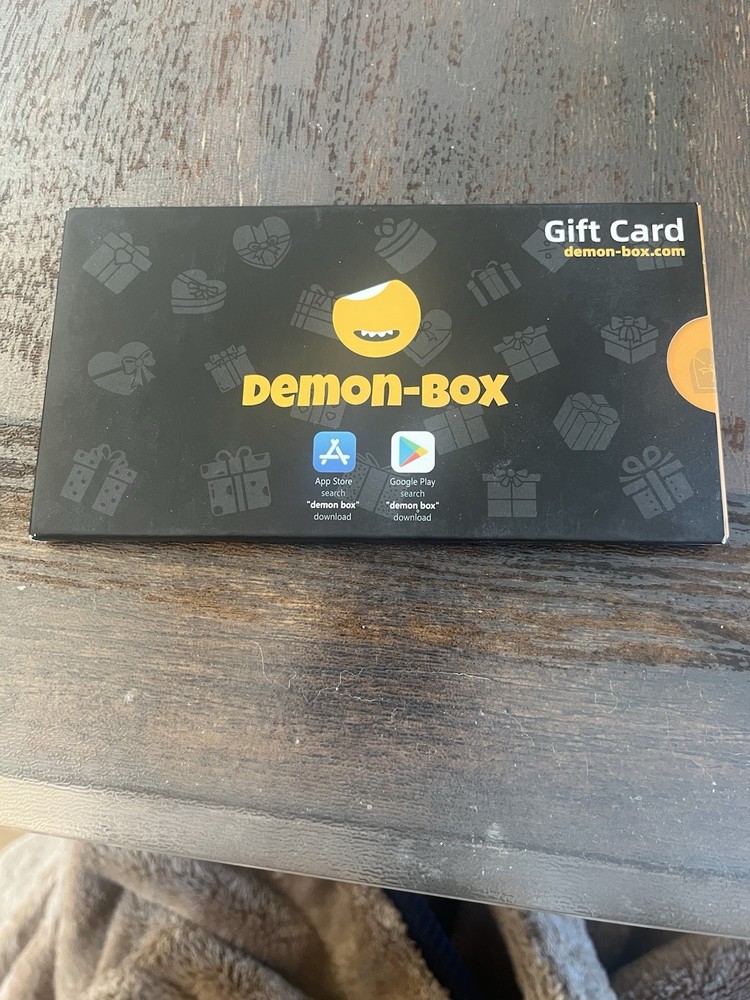 Demon-box $60 Gift Card