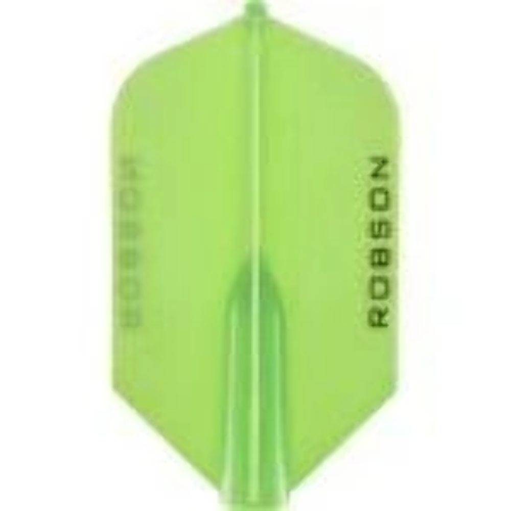 Robson Plus Dart Flights SLIM Lime