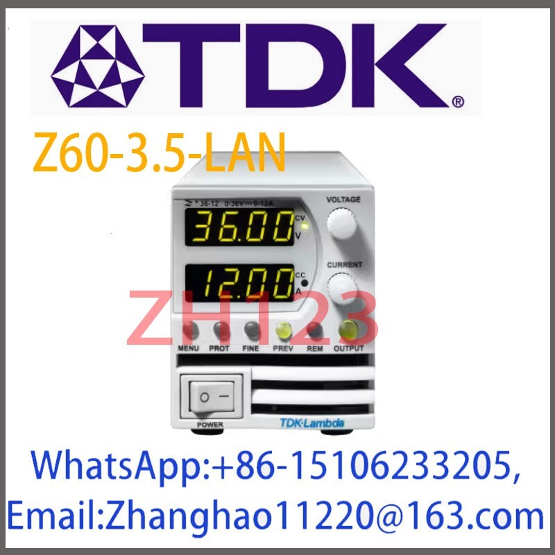 TDK-LAMBDA  Z60-3.5-LAN  Programmable DC Power Supply