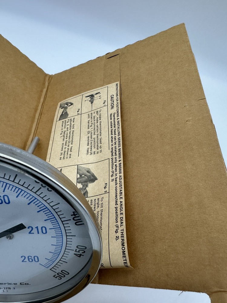 Trerice Bi-Metal Thermometer Model B8520408