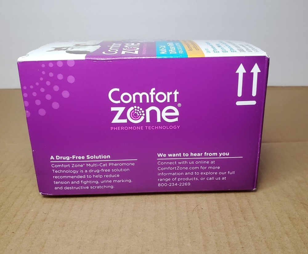 Comfort Zone MultiCat Calming Diffuser Refill for Cat Calming - 4 Pack (READ!)