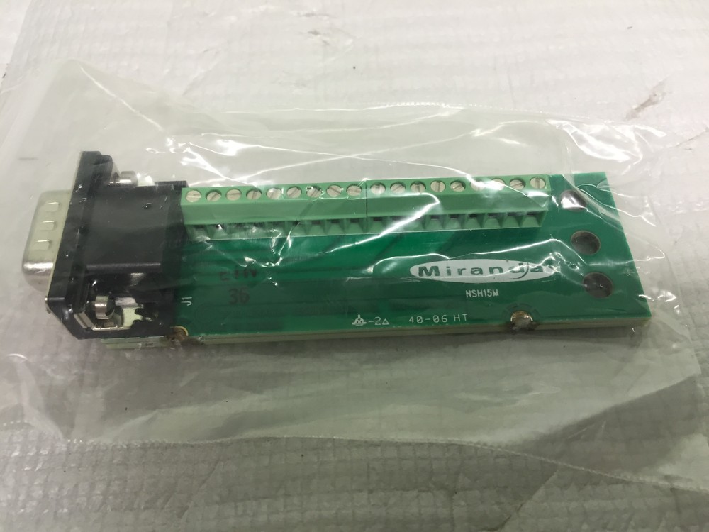 MIRANDA 0112-9600-201 INTERFACE CARD NSH15M