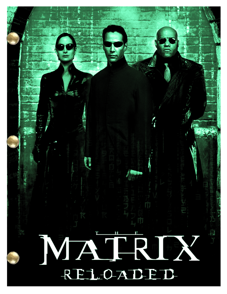 THE MATRIX TRILOGY Rare Script SCREENPLAY SET Collection Full Scripts