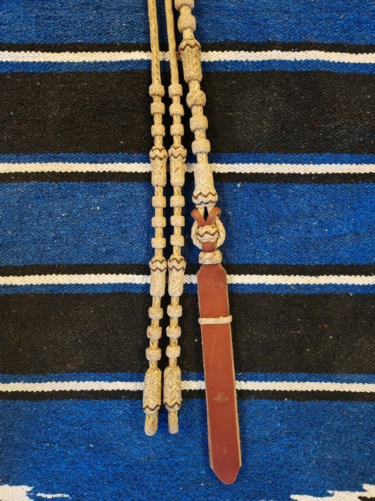 Handmade Rawhide Romal Reins