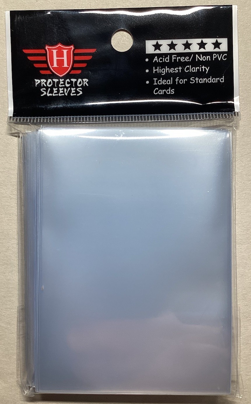 100 Homthy Protector Penny Trading Card Sleeves 1 Unopened  Pack With Tracking