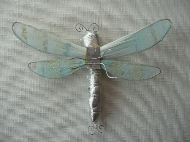 Arts and Crafts Dragonfly Ornament
