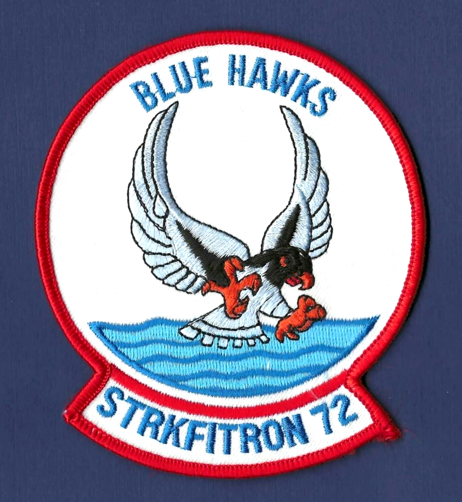 US Navy VFA-72 Strike Fighter Squadron "Blue Hawks" Patch