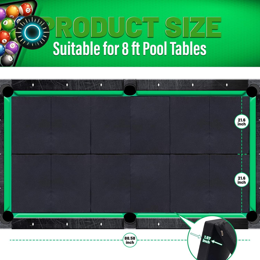 Pool Table Insert Mat for Pool Table Protection Billiard Table to Dining Table F