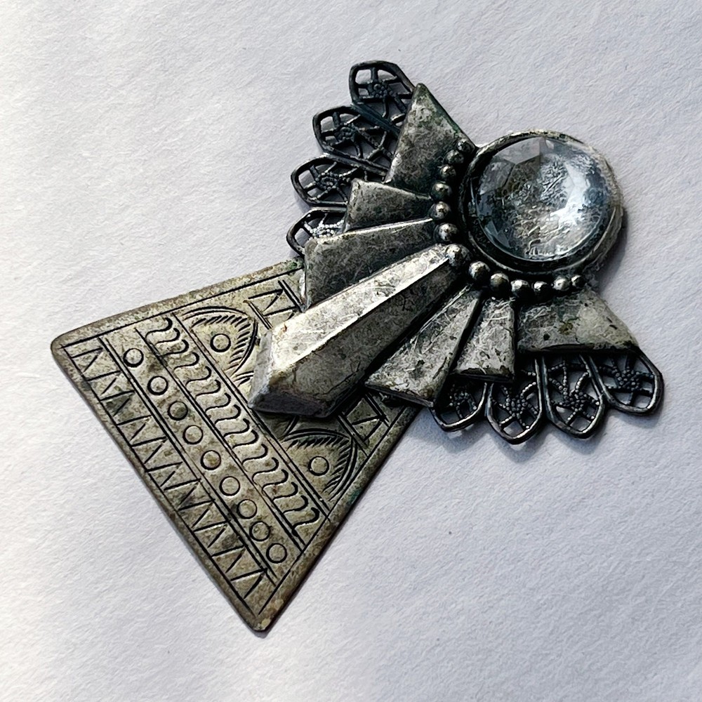 Vintage Art Deco Angel Pin without Backing