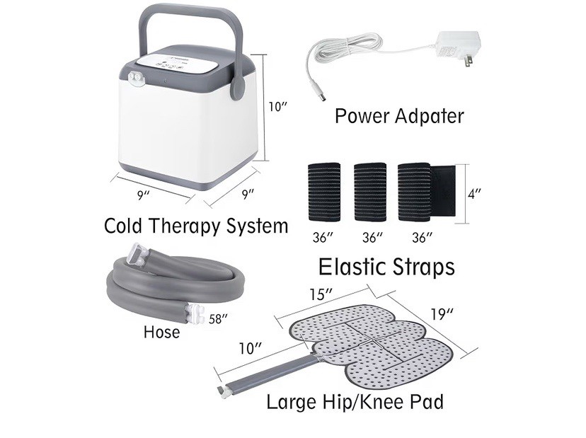 Cold Therapy System, Pain Relief For Post-Surgery Recovery, Programmable