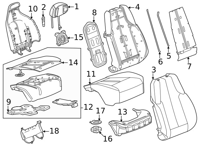 Genuine GM Support Panel 85586142