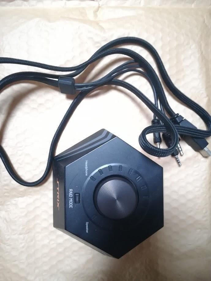 ASUS STRIX RAID PRO Control Box Sound Card Accessory Untested