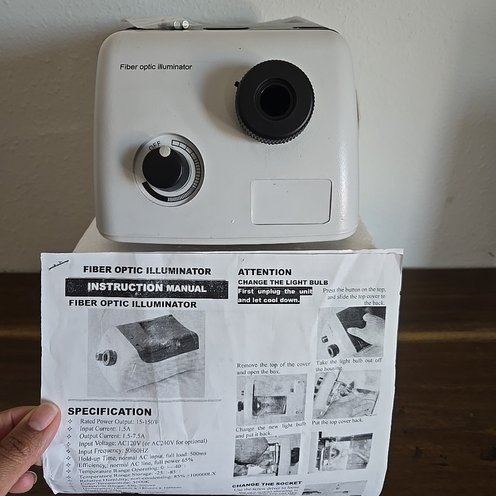 View Solutions Fiber Optic Illuminator